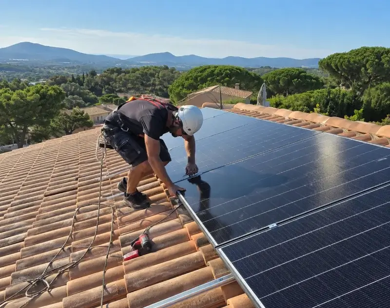 Installateur panneaux solaires Vinassan — pose photovoltaïque sur toiture