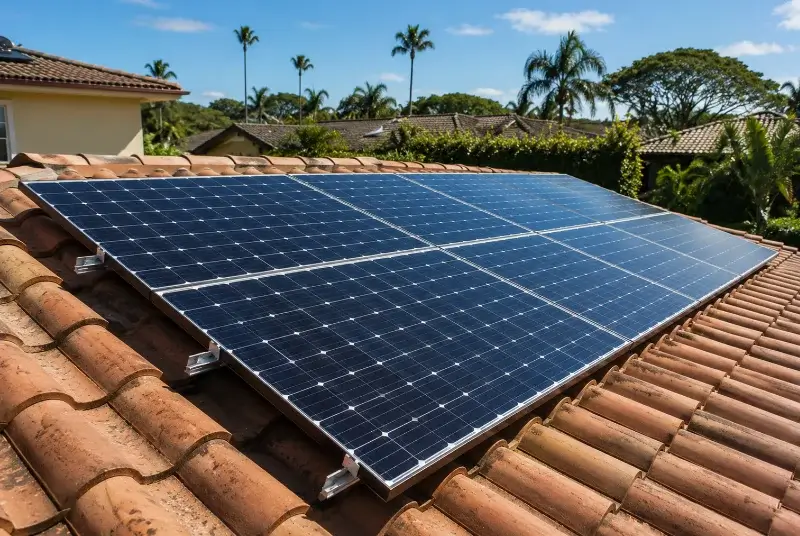 Installation de panneaux solaires à Vinassan