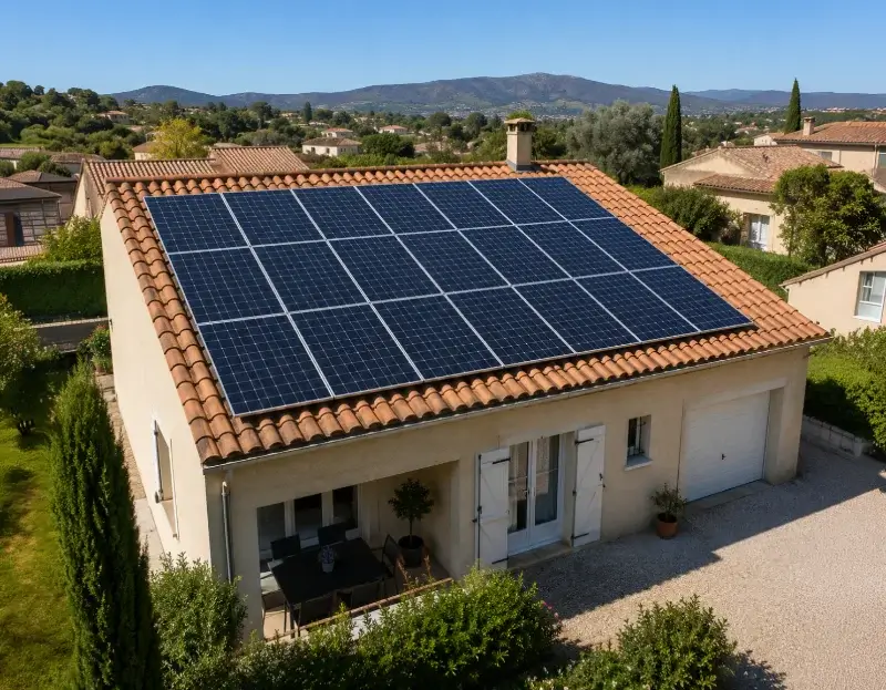 Prime à l'autoconsommation panneaux solaires Vinassan — aide financière de l'État